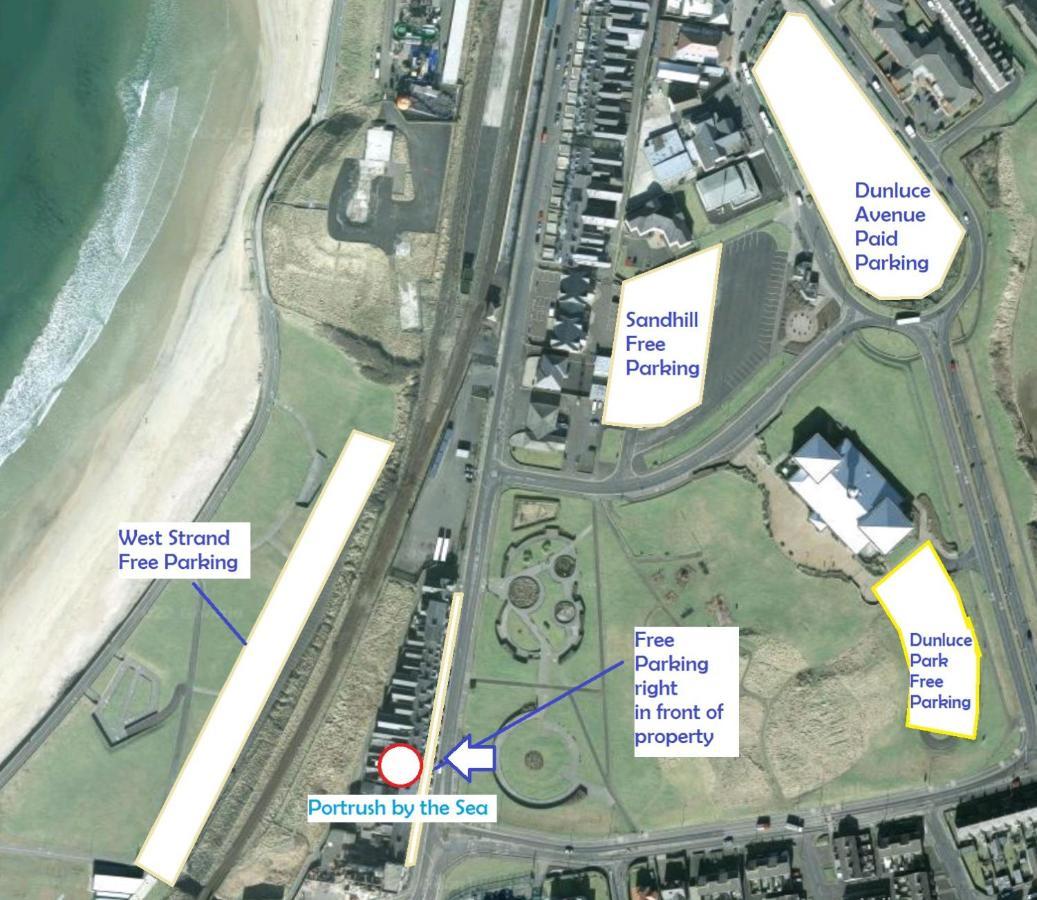 1 West Beach - Dog Friendly - Portrush By The Sea Buitenkant foto